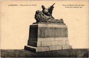 CPA LANGOGNE - Monument aux Morts (108085)