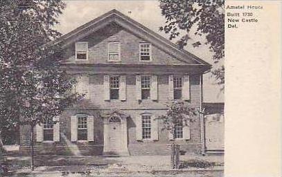 Delaware New Castle Amstel House Albertype