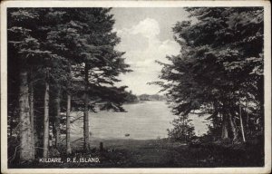 Kildare Prince Edward Island PEI Water View Vintage Postcard