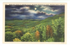 NC - Whiteside Mountain, Cashiers Valley at Night