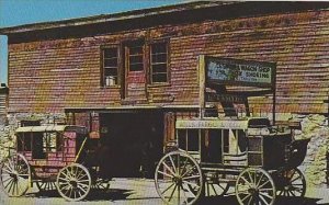 Montana Yellowstone National Park Wells Fargo Stage Coach