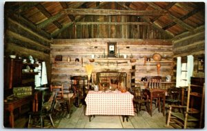 Postcard - Dr. Francis Regnier's Office, New Salem State Park, Illinois, USA