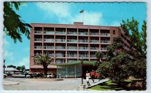 Entrance to Bermudiana Hotel in Pembroke Parish BERMUDA Postcard