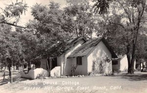 Warner Hot Springs Guest Ranch California Tumca Cottage Real Photo PC AA35700