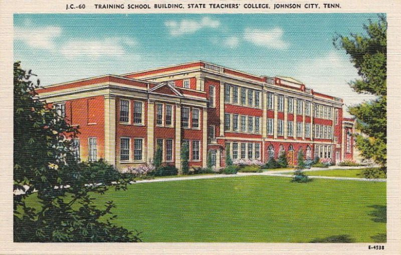 Postcard Training School Building State Teachers' College Johnson City TN