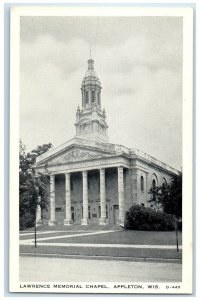 c1920 Lawrence Memorial Chapel Exterior Appleton Wisconsin WI Vintage Postcard