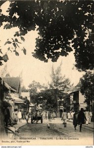 CPA AK Tamatave- La Rue du Commerce MADAGASCAR (819196)