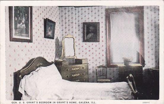 Gen U S Grants Bedroom In Grants Home Galena Illinois