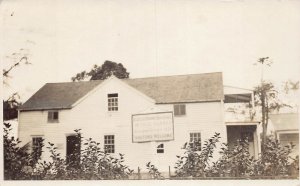 J76/ Honolulu Hawaii RPPC Postcard c1917 Oldest Frame Building  8