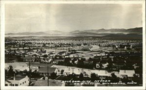 Boulder City NV Birdseye Real Photo Postcard