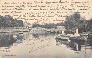 BR81610 twickenham from the river ship bateaux   uk