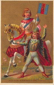 Heraut D' Armes Horse Casiez & Bourgeois 3 x 4.5 Trade Card