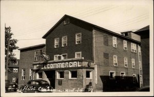 Mont-Joli Quebec Hotel Commercial c1940s Real Photo Postcard