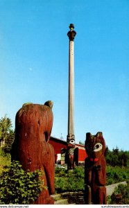 Alaska Ketchikan Saxman Park Abraham Lincoln Totem Pole