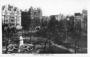 uk32054 leicester square london real photo uk