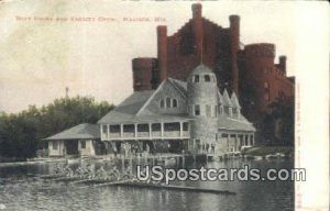 Boat House & Varsity Crew - Madison, Wisconsin