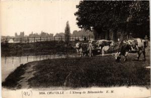 CPA CHAVILLE L'Etang de Brisemiche (412788)