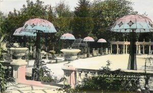 Mexico Monterey Tereza De La Tepcicore RPPC Photo Postcard hand tint 22-6262