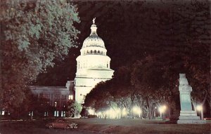 State Capitol Night View - Austin, Texas TX