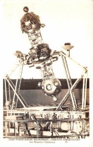 The planetarium projector was installed in 1935 Space Unused 