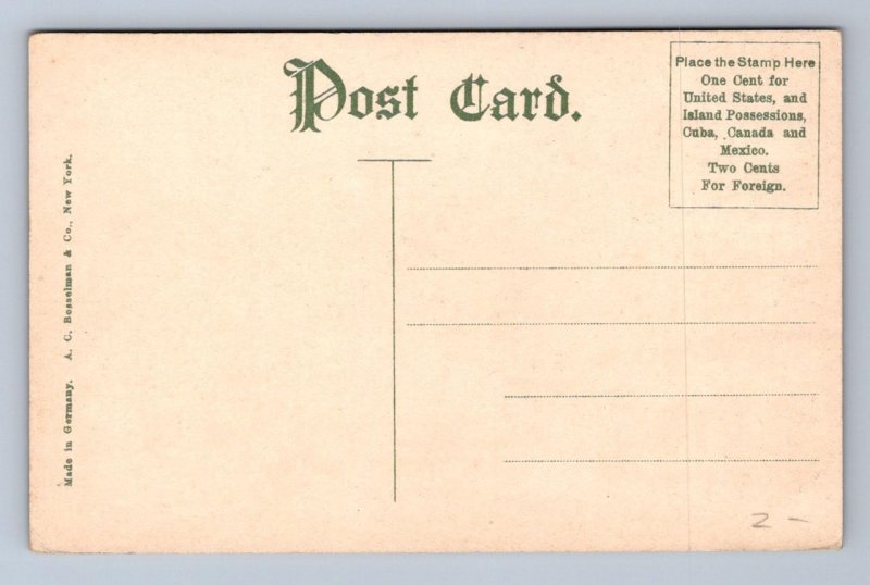 BALLIST POINT TAMPA FLORIDA POSTCARD (c.1910)