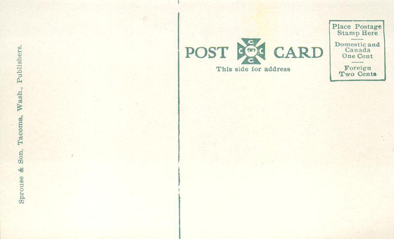 State Normal School - Bellingham WA, Washington - DB