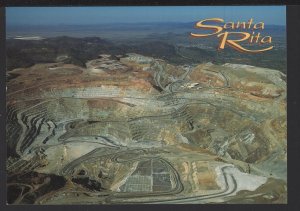 New Mexico SANTA RITA Open Pit Copper Mine Started in 1804 - Cont'l