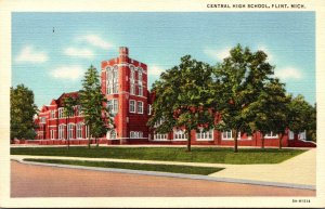 Michigan Flint Central High School 1935 Curteich