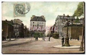 Postcard Old Brest Gates Place