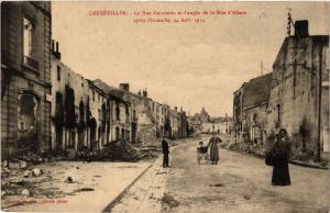 CPA GERBEVILLER - La Rue Gambetta - 1914 (483593)