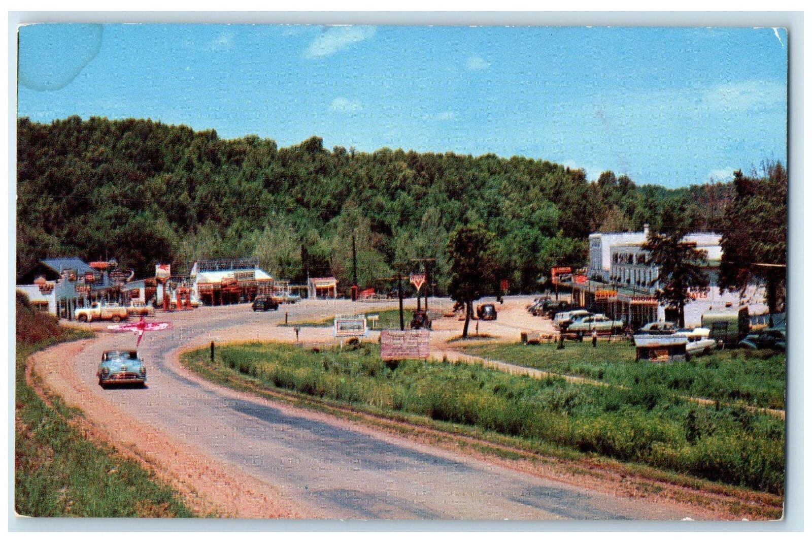 1957 Lake Ozarks Motel Restaurant Classic Car Gravois Mills Missouri MO