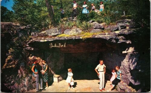 Shelter Rock Rock City Atop Lookout Mountain Chattanooga Tennessee Tn Postcard 