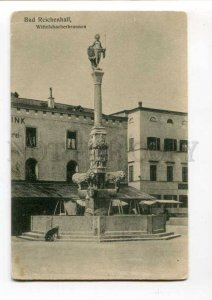 289366 GERMANY Bad Reichenhall Wittelsbcherbrunnen Vintage postcard