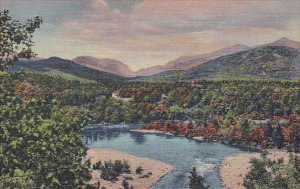 New Hampshire White Mountains Franconia Notch And The Pemigewasset River