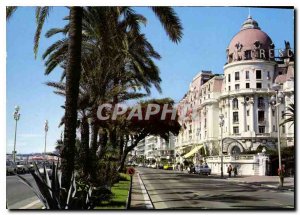 Postcard Modern Riviera Hotel Negresco