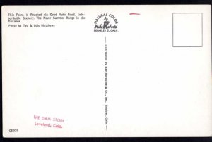 Colorado Highest Point Trail Ridge Road Elev. 12,183 ft sign Chrome