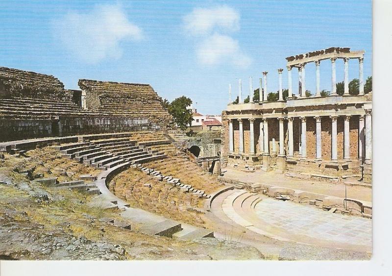 Postal 025667 : Teatro Romano. Merida