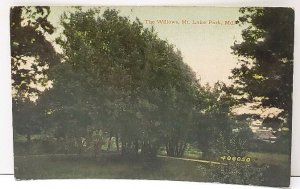 Mt. Lake Park Md The Willows, at Mountain Lake Park Maryland 1912 Postcard F5