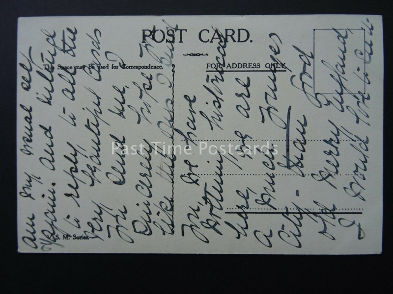 Australia Victoria YARRA JUNCTION Bridge c1904 Postcard by V.S.M. Series