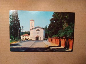 1960's Catholic Church, Grass Valley, CA California Chrome Postcard