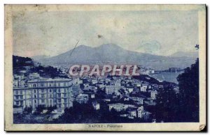 Old Postcard Panorama Napoli