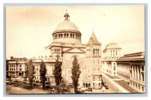 Vintage 1934 Postcard First Church of Christian Science Boston Massachusetts