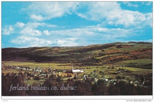 Aerial View of Cloridome County, Province of Quebec, Canada, PU-1989