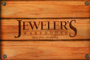 Advertising Jeweler's Warehouse Duty Free Shopping Bridgetown Barbados