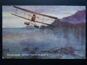 WW1 Fighter Plane IN THE AIR Series ll SET OF 6 c1918 Postcard Raphael Tuck 3144