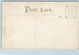 Postcard Puerto Rico San Juan Cuartel de Ballaja Infantry Barracks c1909 AE15