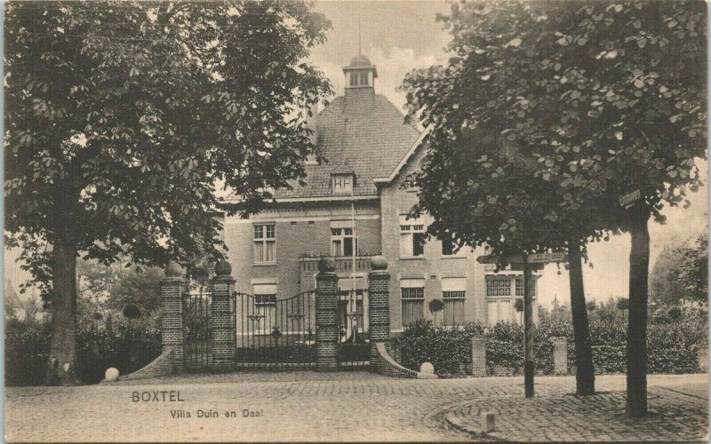 Netherlands Boxtel Villa Duin en Daal Vintage Postcard 04.08