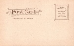 Vintage Postcard 1900's Falls Blackstone River Waterfalls Pawtucket Rhode Island