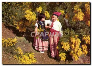 Postcard Modern Cote d & # 39Azur Children In Cosumes Nicois Folklore