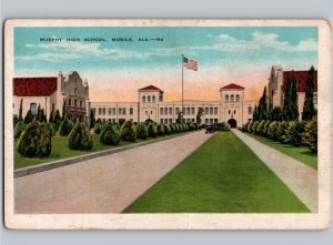 c1925 Murphy High School Mobile Alabama AL Postcard